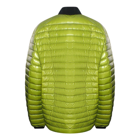 Belstaff Airframe Neon Yellow Shiny Down Filled Jacket XXL